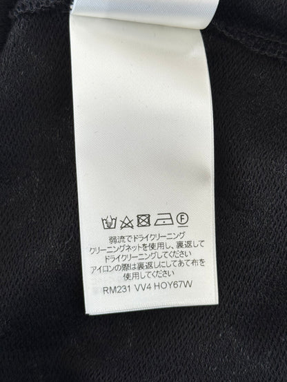 Louis Vuitton Black & Orange Monogram Football Jersey