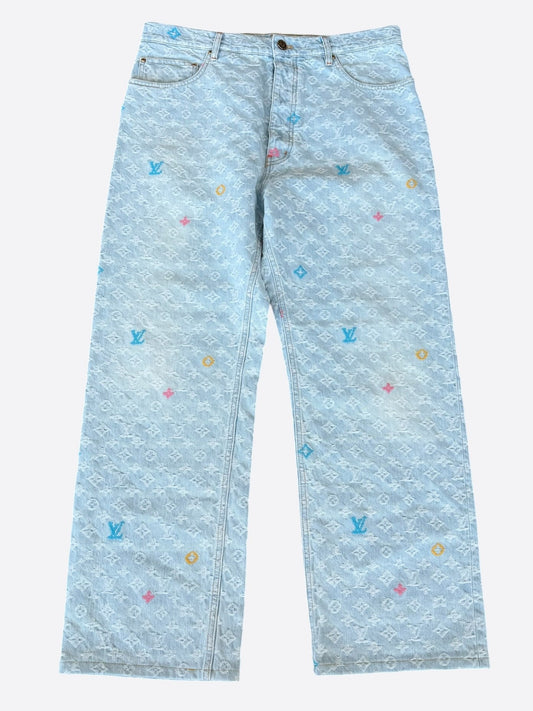 Louis Vuitton Tyler The Creator Blue Monogram Denim