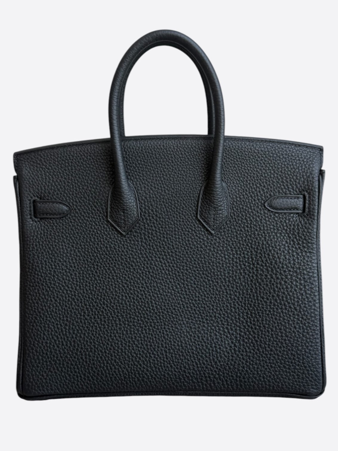 Hermes Black Togo & Palladium Hardware Birkin 25