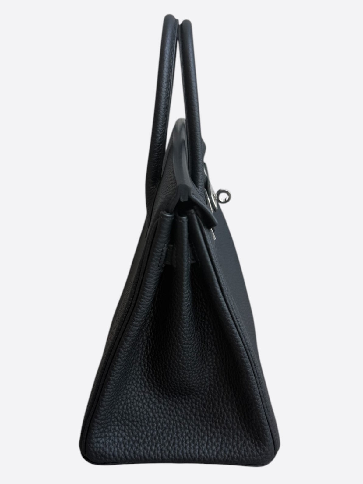 Hermes Black Togo & Palladium Hardware Birkin 25