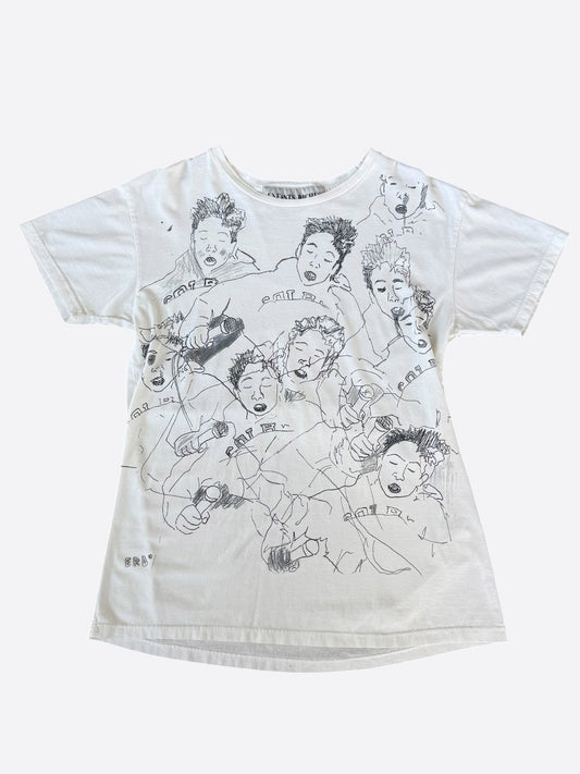 Enfants Riches Deprimes White & Black East Berlin Graphic T-Shirt