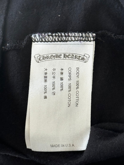 Chrome Hearts Black & Pink Foti Graphic T-Shirt