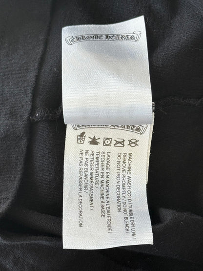 Chrome Hearts Black & Pink Foti Graphic T-Shirt