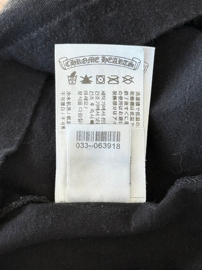 Chrome Hearts Black & Pink Foti Graphic T-Shirt