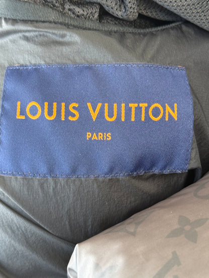 Louis Vuitton Black & Grey 2054 Monogram Heat Reflective Puffer Jacket
