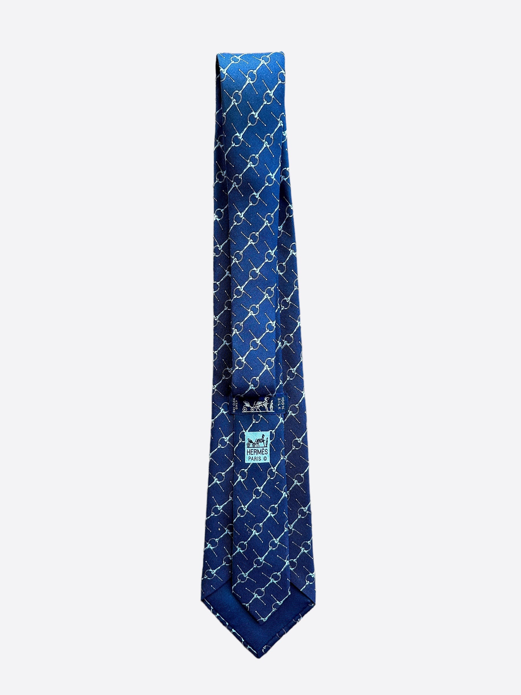 Hermès Hermes Vintage Blue with Jugglers Silk Tie 7377 on sale PA