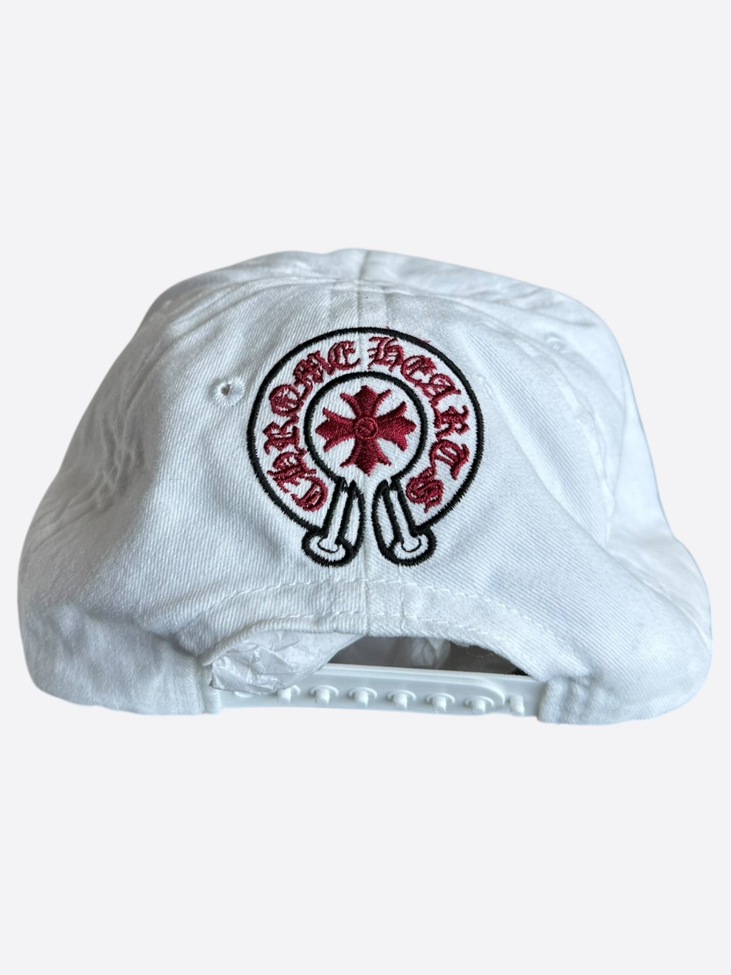 Chrome Hearts White Cross Trucker Hat