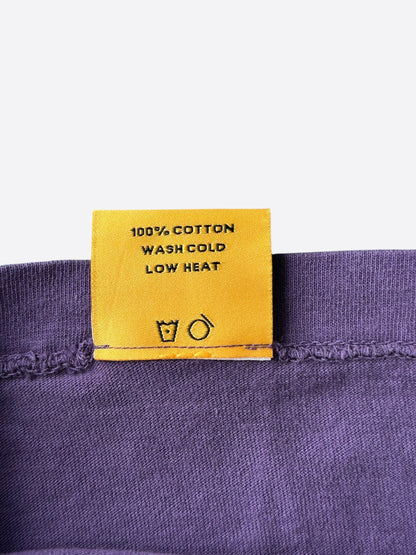 Gallery Dept Purple & Blue Logo Longsleeve T-Shirt