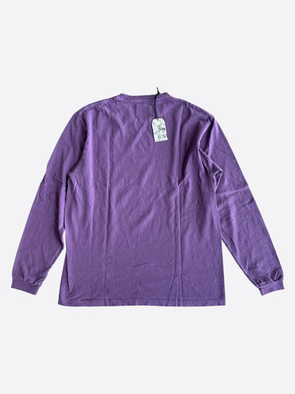 Gallery Dept Purple & Blue Logo Longsleeve T-Shirt