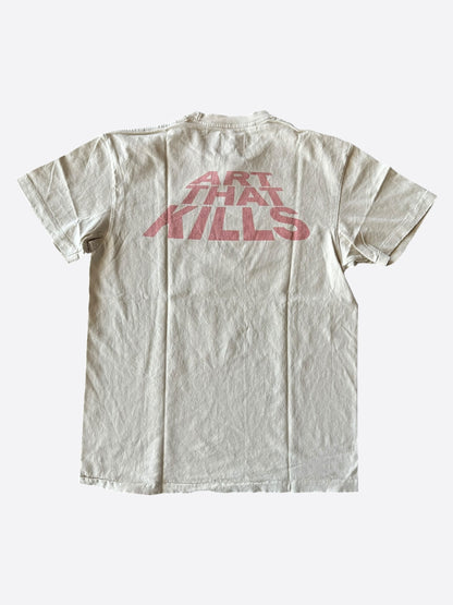 Gallery Dept Antique White & Black See Thru People T-Shirt