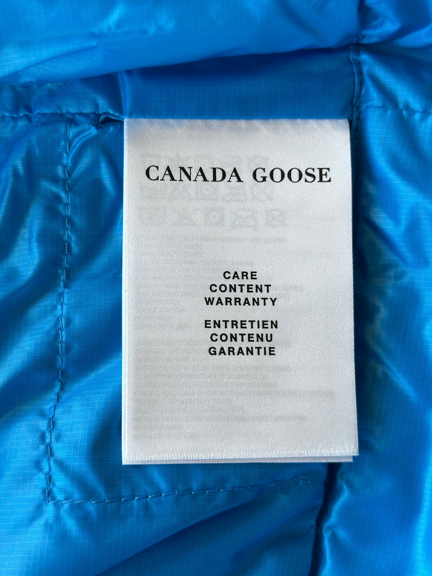 Canada Goose Glaicer Blue Crofton Men's Vest
