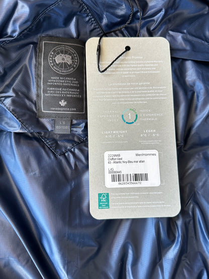 Canada Goose Atlantic Navy Crofton Black Label Men's Vest