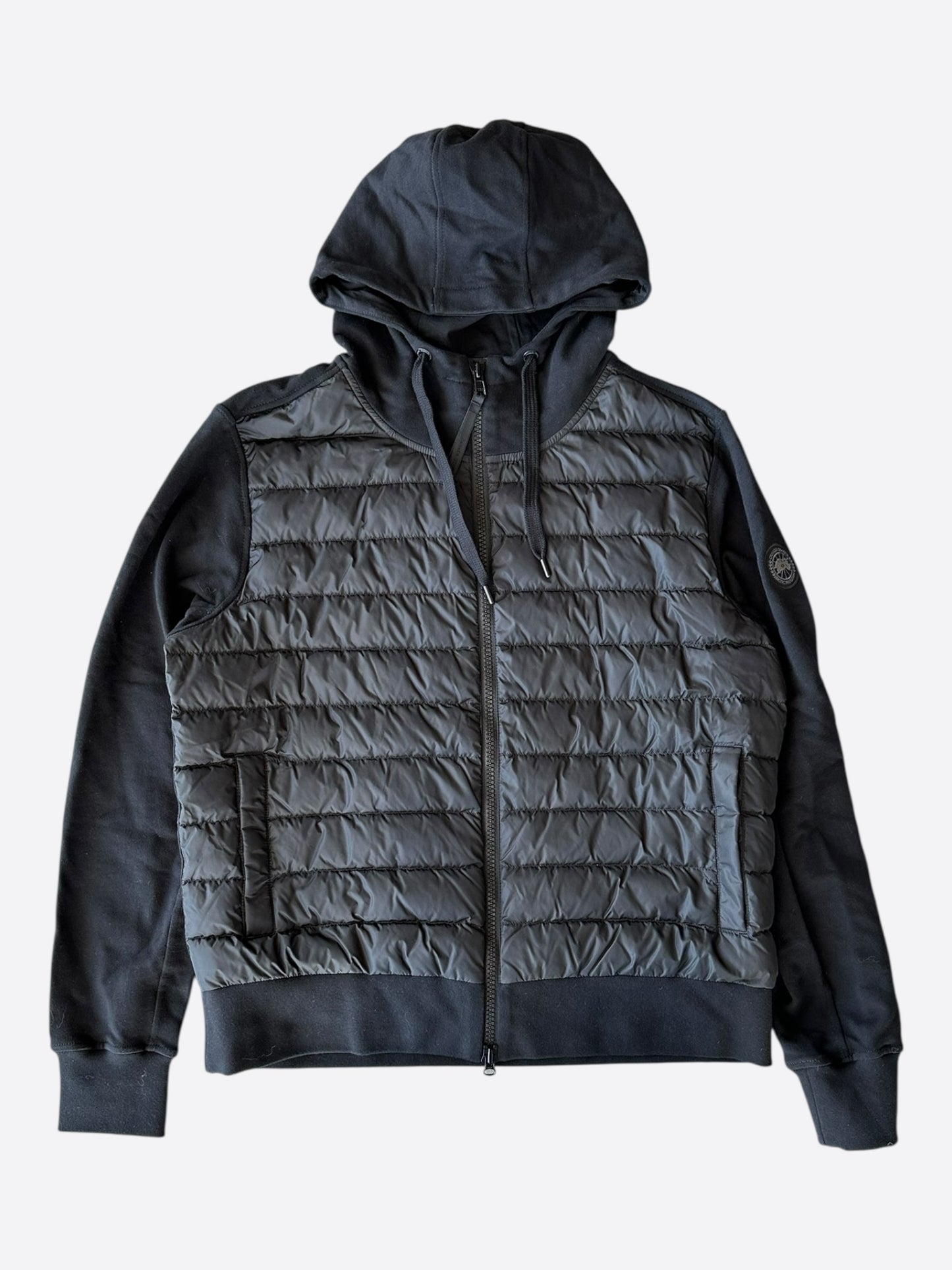 Canada Goose Black Hybridge Muskoka Hoody Black Label Women's Jacket