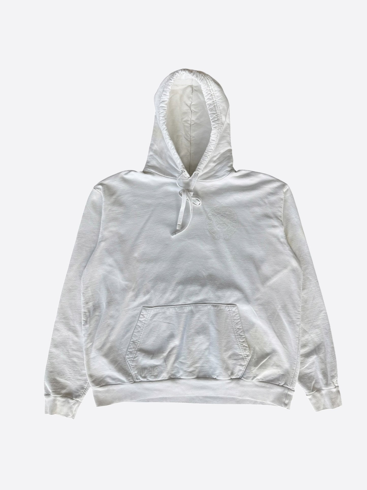 Chrome Hearts White Glow In The Dark Horseshoe Logo Hoodie