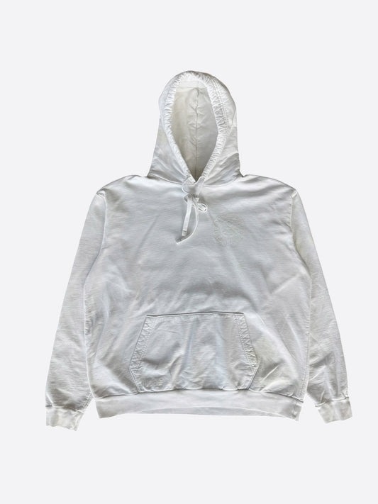 Chrome Hearts White Glow In The Dark Horseshoe Logo Hoodie