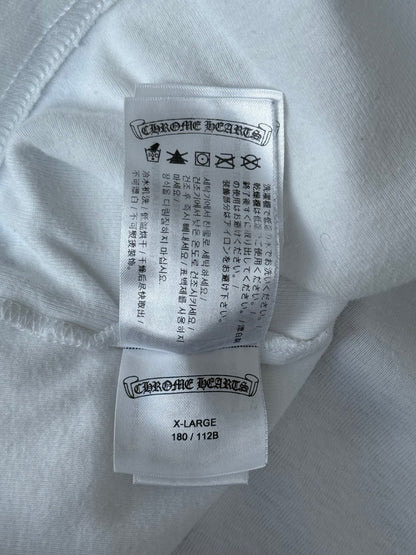 Chrome Hearts Blue & White CH Logo Longsleeve T-Shirt