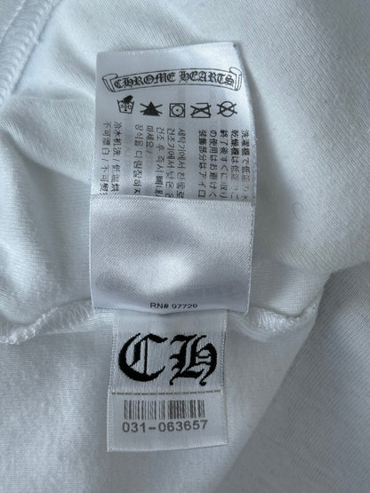 Chrome Hearts Blue & White CH Logo Longsleeve T-Shirt