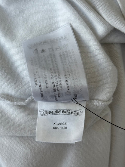 Chrome Hearts Blue & White CH Logo Longsleeve T-Shirt