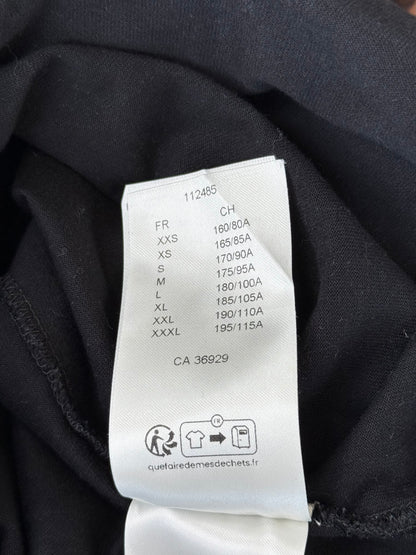 Louis Vuitton Black Gradient Beaded Logo T-Shirt