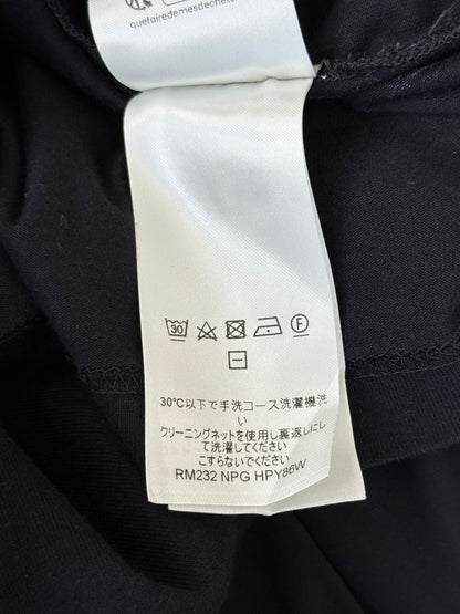 Louis Vuitton Black Gradient Beaded Logo T-Shirt