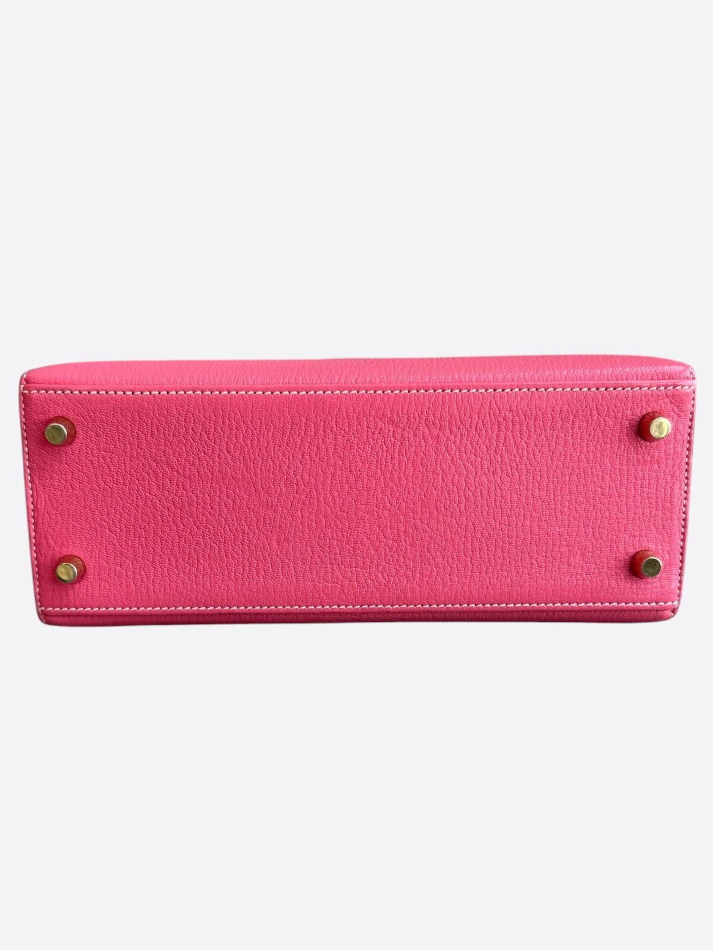 Hermes Bubble Gum & Barbie Pink Epsom & Gold Hardware Kelly 25