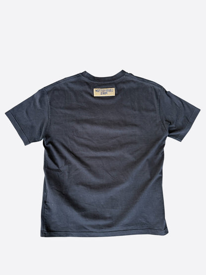 Louis Vuitton Black Gradient Beaded Logo T-Shirt
