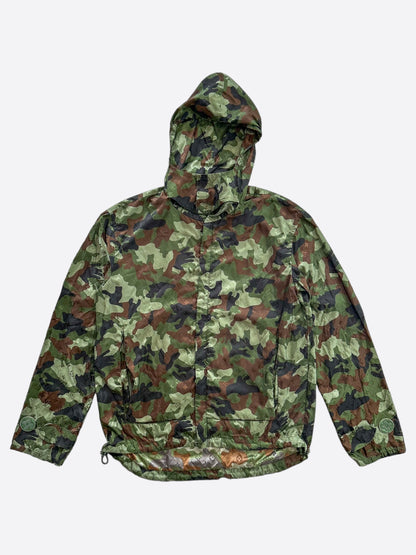 Louis Vuitton Green Camouflage Monogram Windbreaker