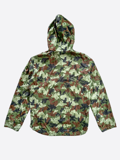 Louis Vuitton Green Camouflage Monogram Windbreaker