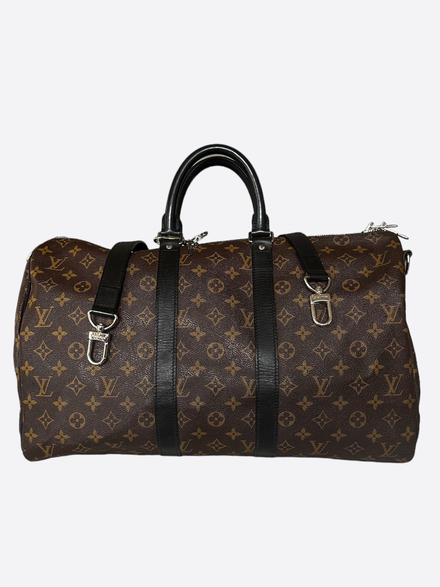 Louis Vuitton Brown Monogram Keepall 45