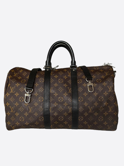 Louis Vuitton Brown Monogram Keepall 45