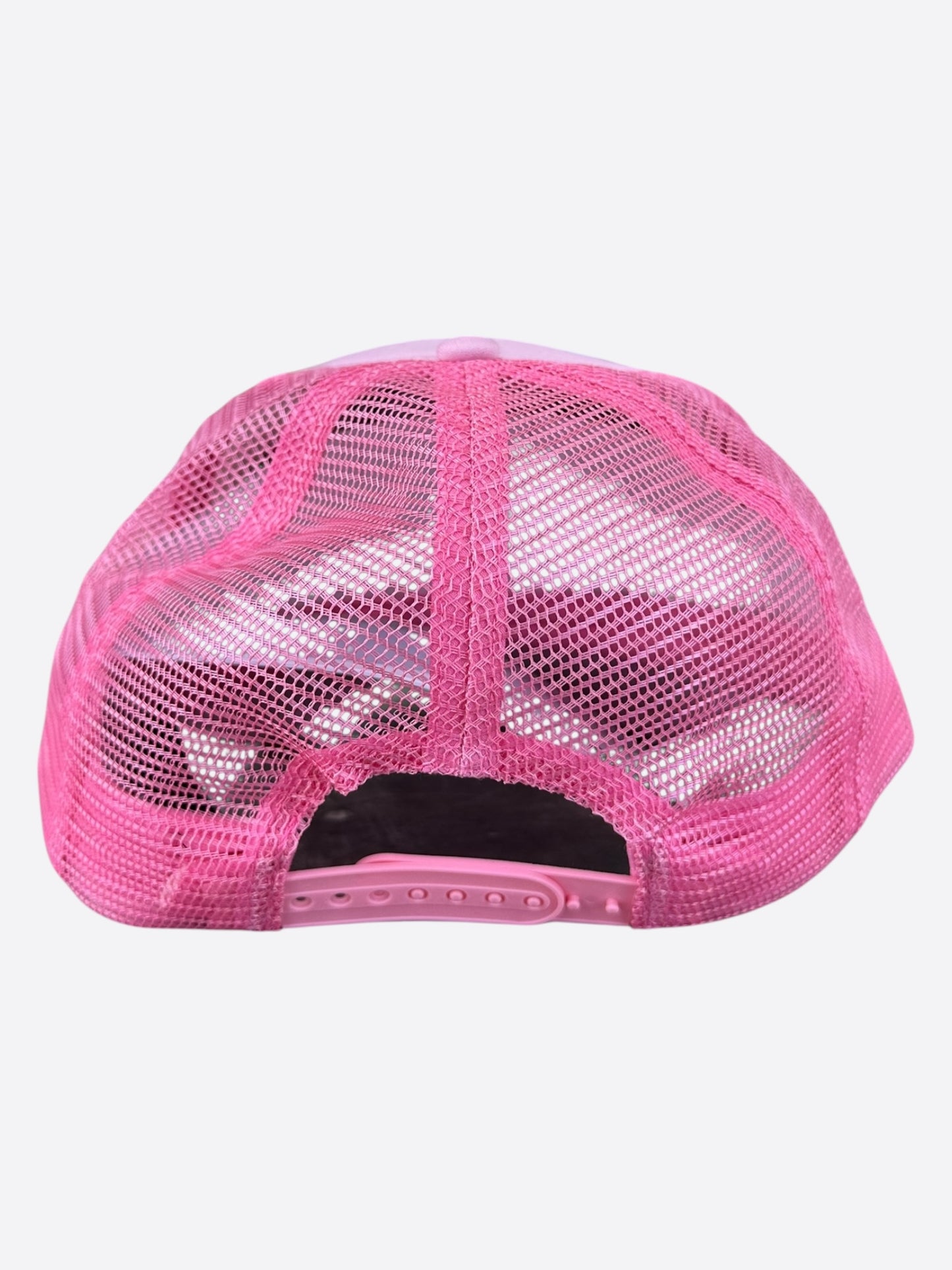 Who Decides War Pink MRDR Embroidered Patch Trucker Hat
