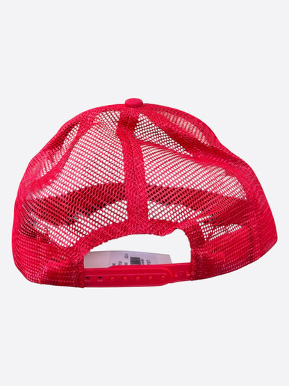 Who Decides War Red MRDR Embroidered Patch Trucker Hat