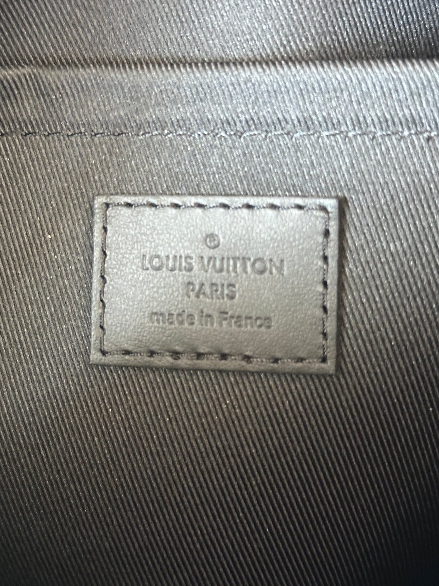 Louis Vuitton Black Aerogram City Keepall