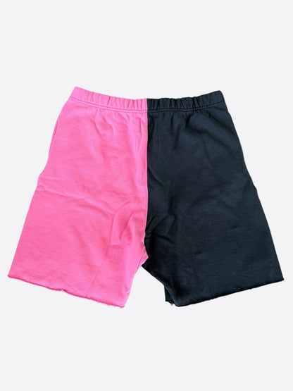 Gallery Dept Black & Pink Dept Logo Shorts