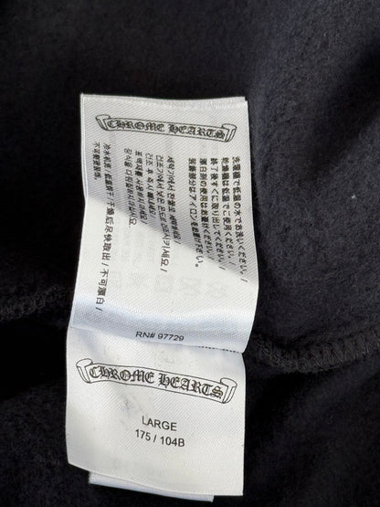 Chrome Hearts Black & Olive Script Logo Hoodie