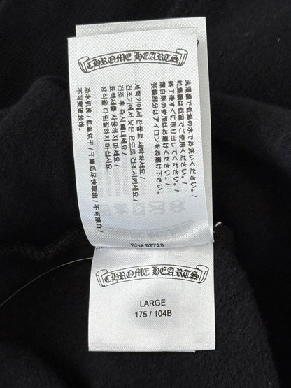 Chrome Hearts Black Miami Exclusive Cross Logo Hoodie