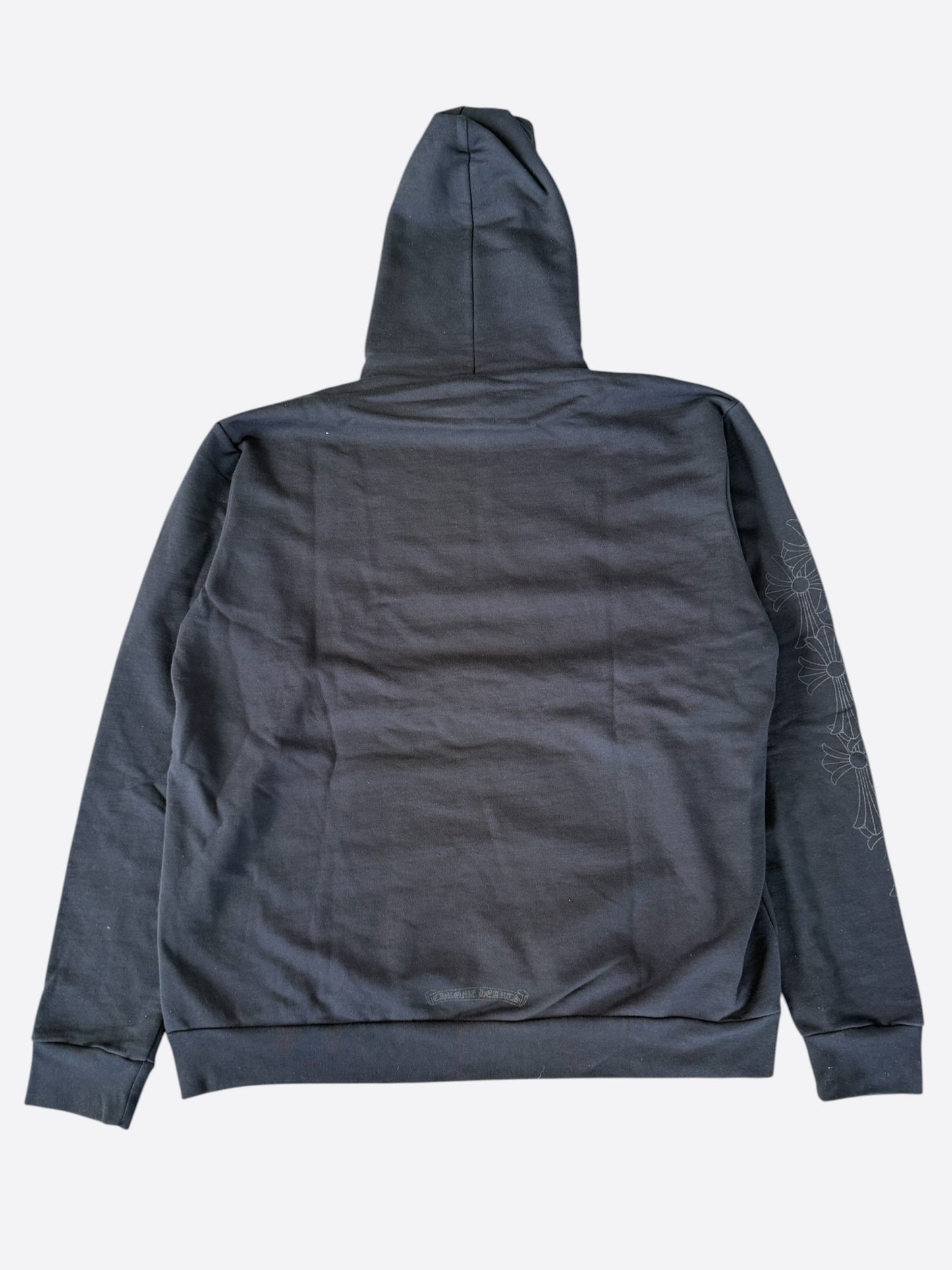 Chrome Hearts Black Miami Exclusive Cross Logo Hoodie
