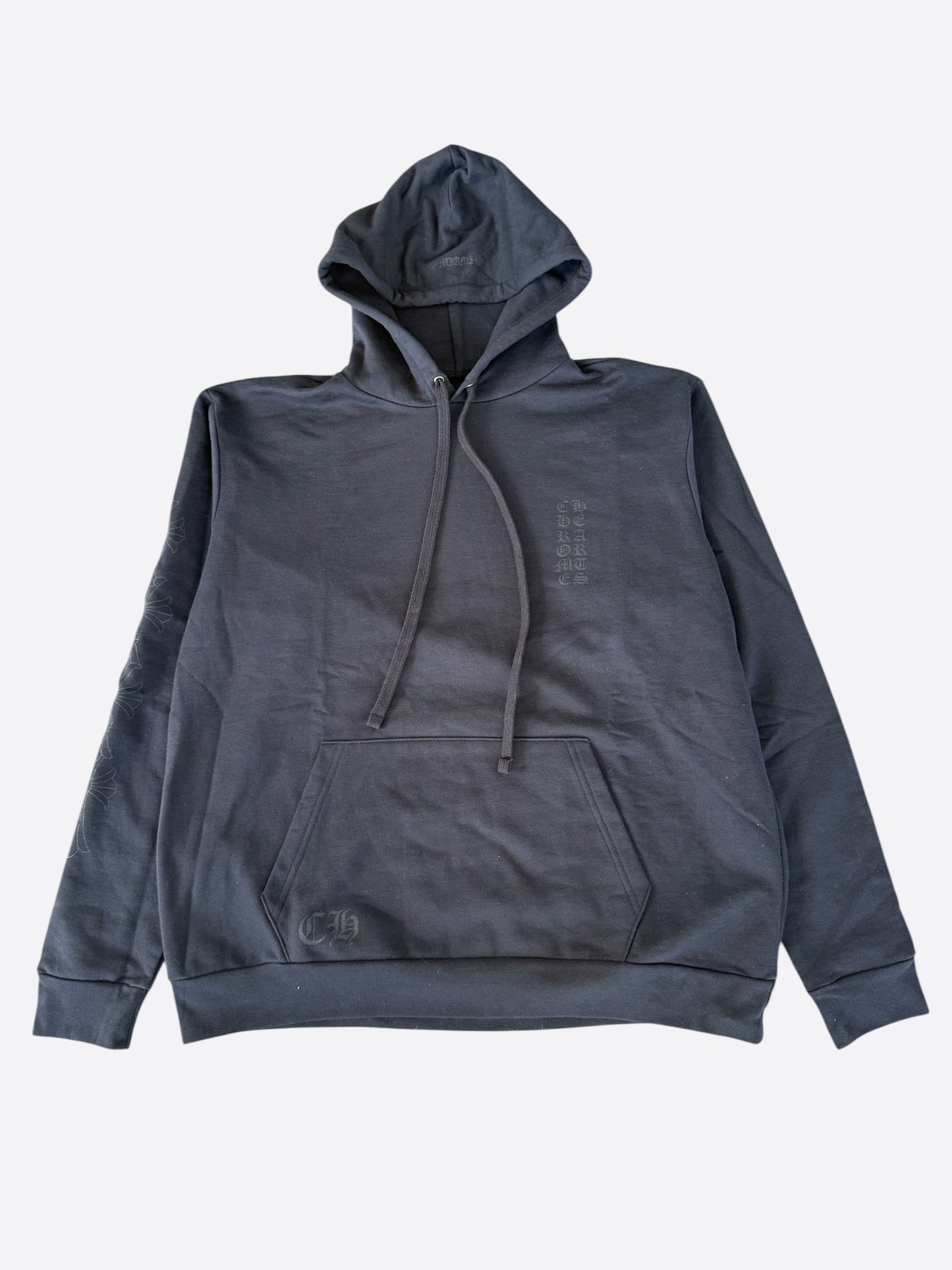 Chrome Hearts Black Miami Exclusive Cross Logo Hoodie