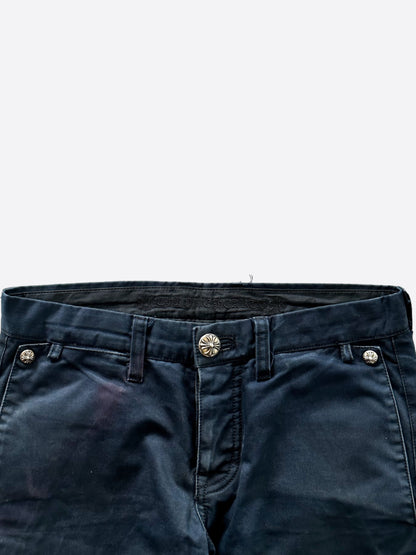 Chrome Hearts Vintage Navy Skater Chino Pants