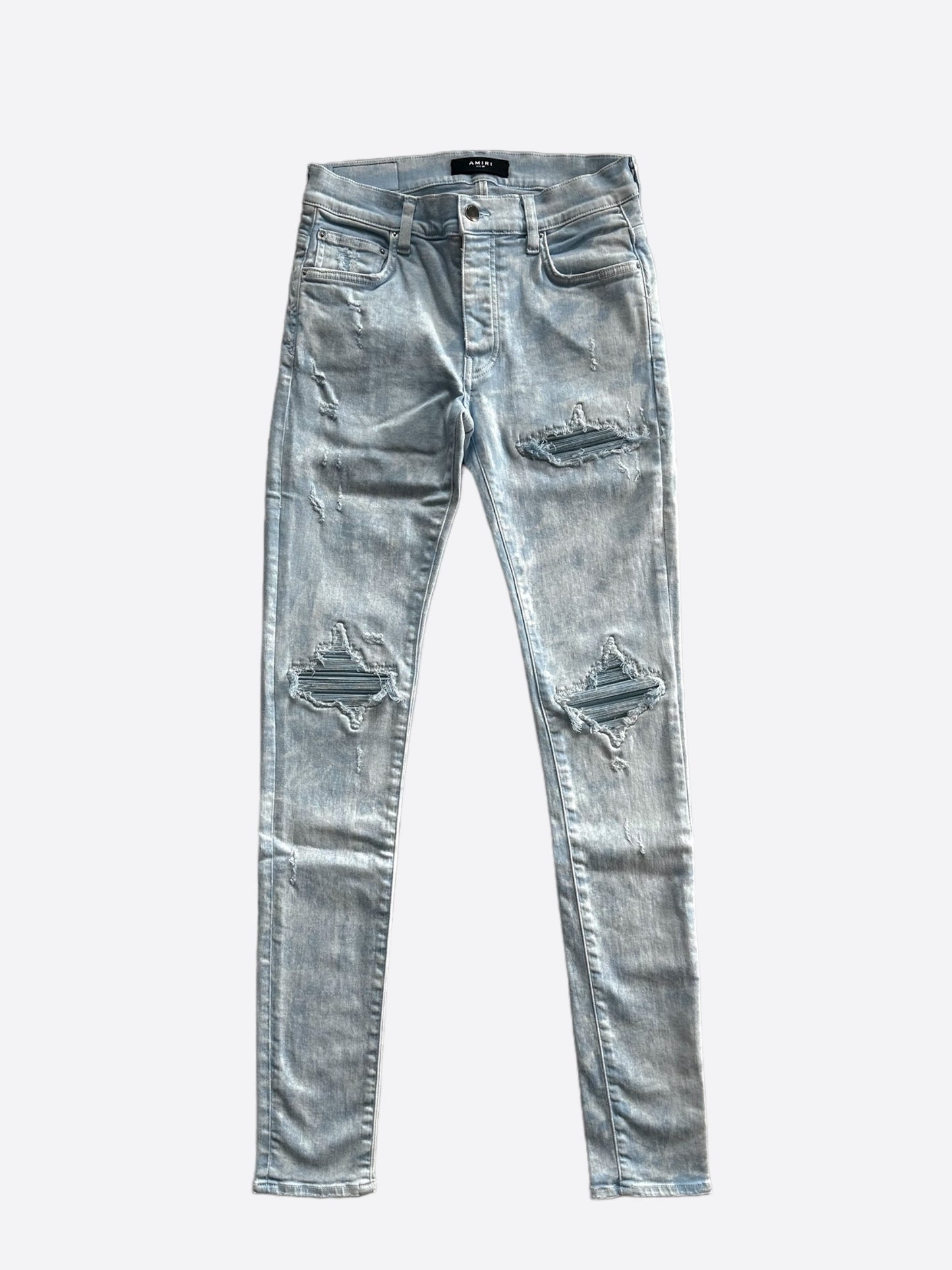 Amiri Mineral Wash Blue Patch MX1 Jeans