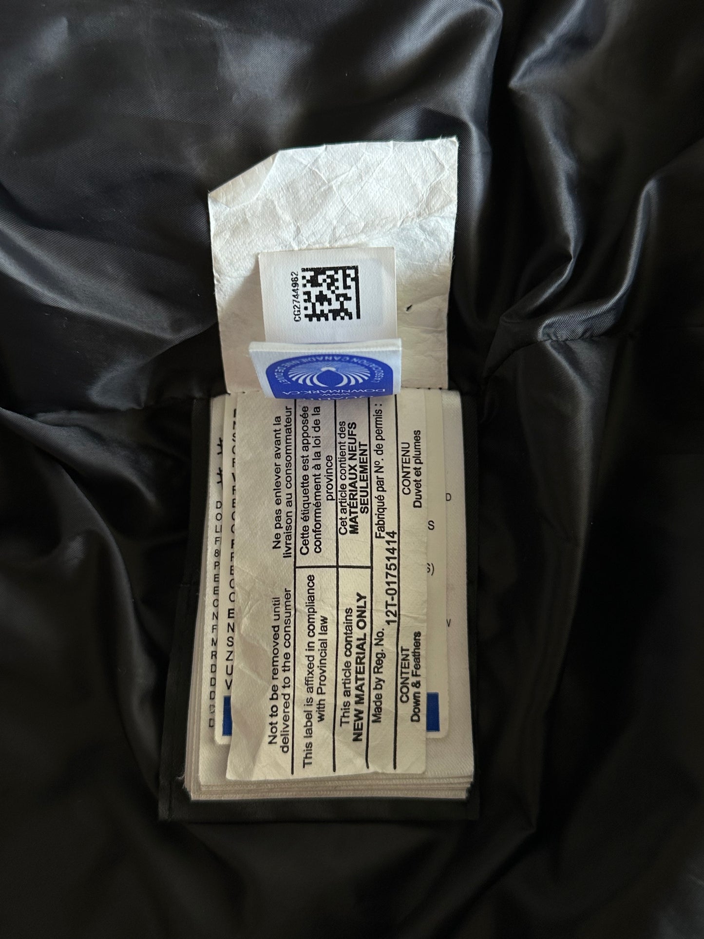 Canada Goose Black Wyndham Black Label Men's Jacket