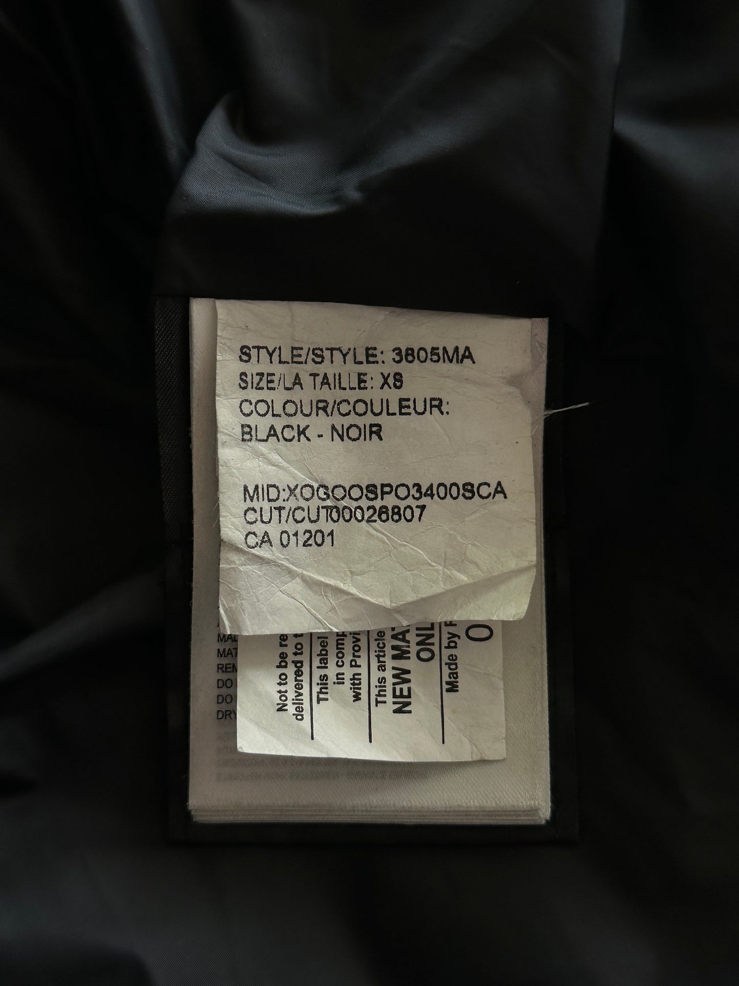 Canada Goose Black Fusion Carson Men's Jacket