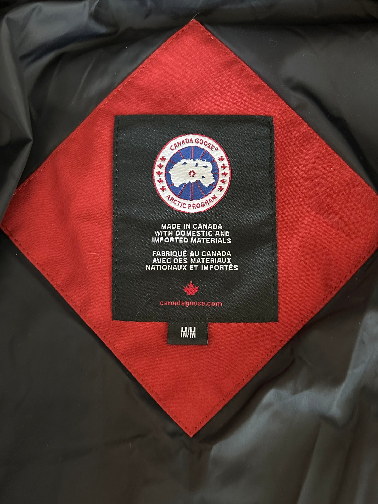 Canada Goose Red Carson Men's Jacket