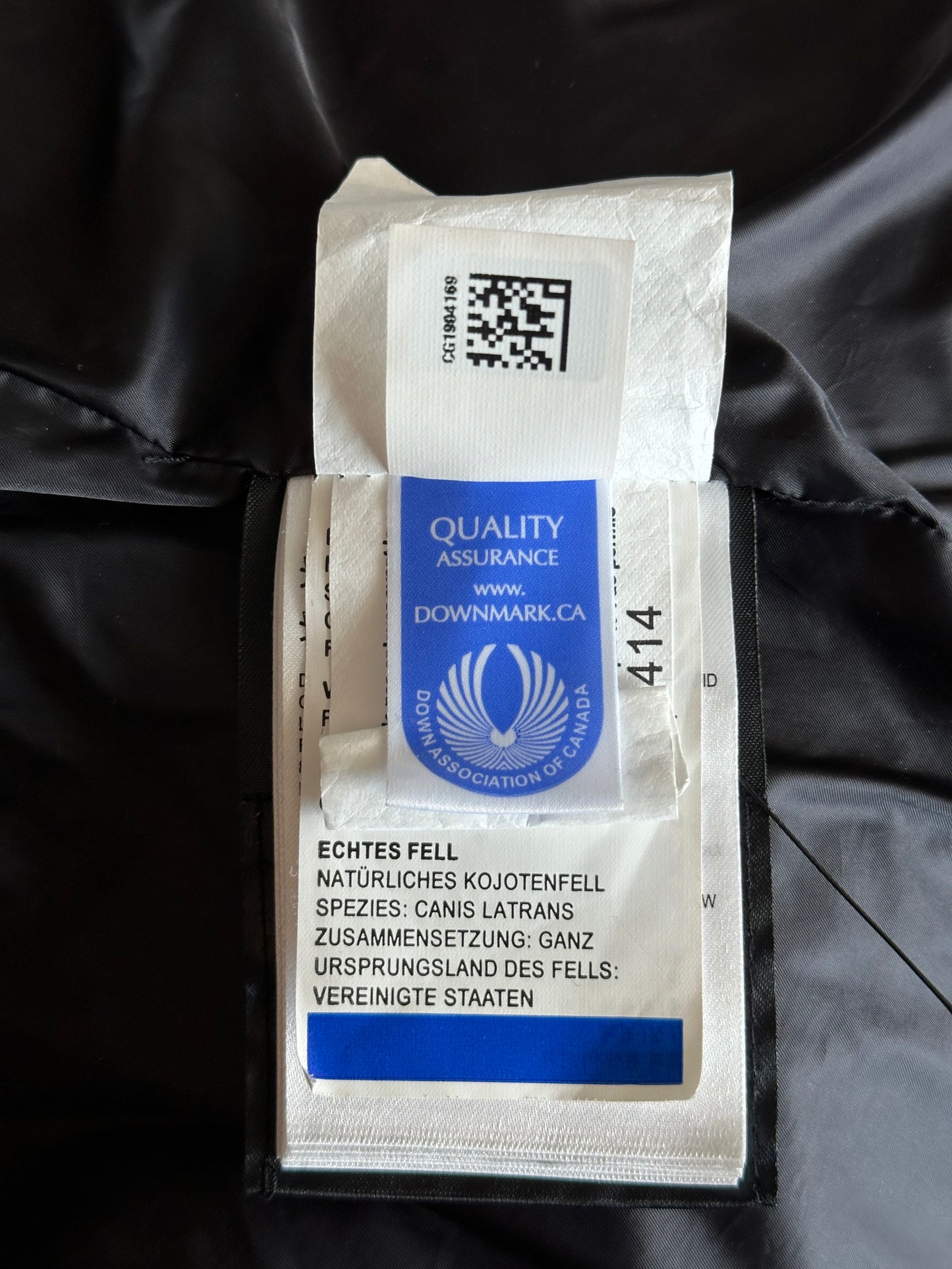 Canada Goose Snow Camo Wyndham Black Label Men's Jacket