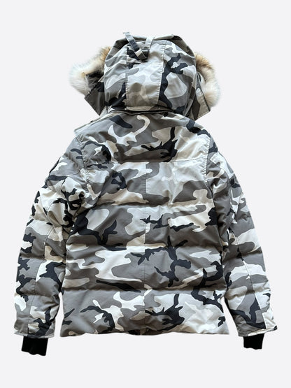 Canada Goose Snow Camo Wyndham Black Label Men's Jacket