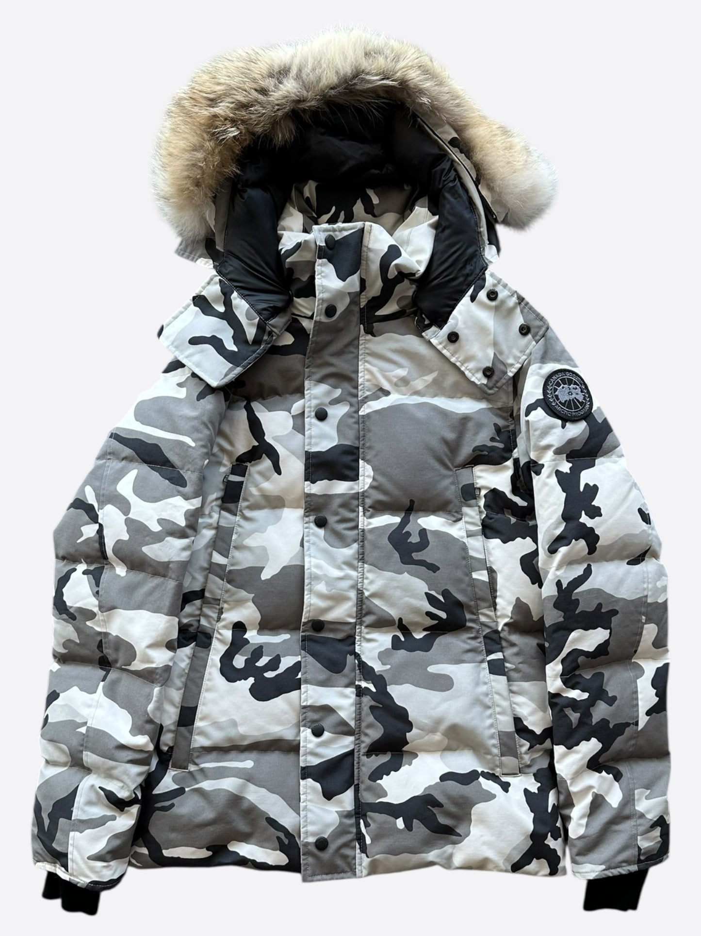 Canada Goose Snow Camo Wyndham Black Label Men's Jacket