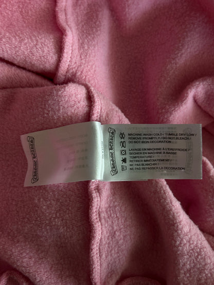 Chrome Hearts Pink & Blue Horseshoe Logo Hoodie