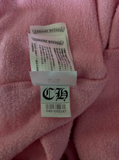 Chrome Hearts Pink & Blue Horseshoe Logo Hoodie