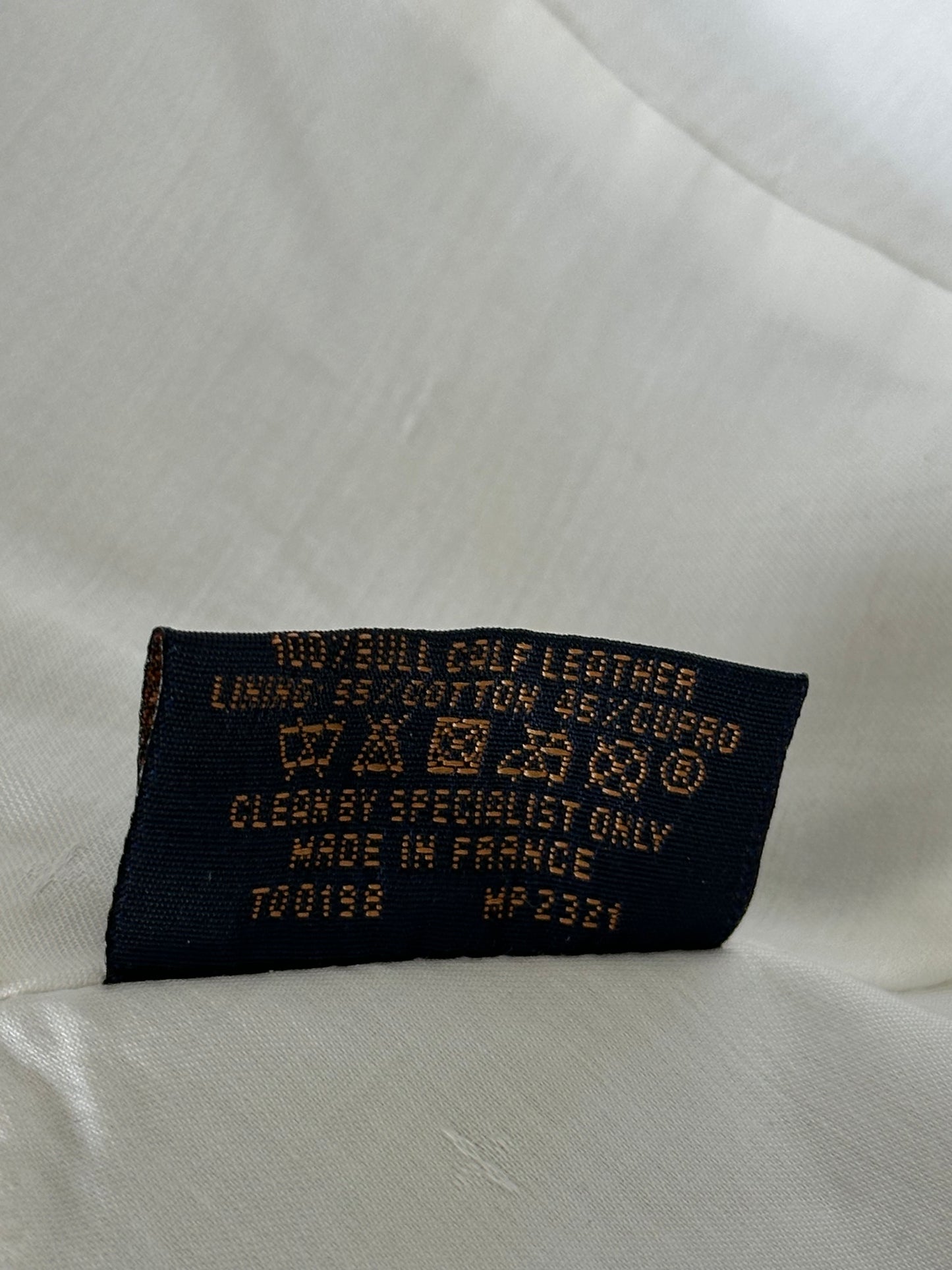 Louis Vuitton White Taurillon Monogram Hat