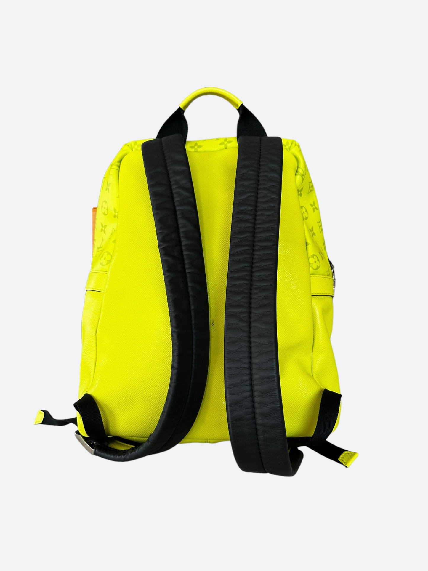 Louis Vuitton Yellow Taigarama Monogram Discovery Backpack